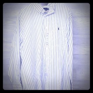 BUTTON DOWN DRESS SHIRT LONG SLEEVE